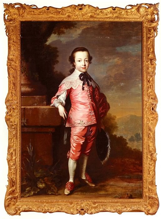 Myn Frans Van Der Portrait Of John Smyth (1748 1811) When A Boy. Frans Van Der Myn