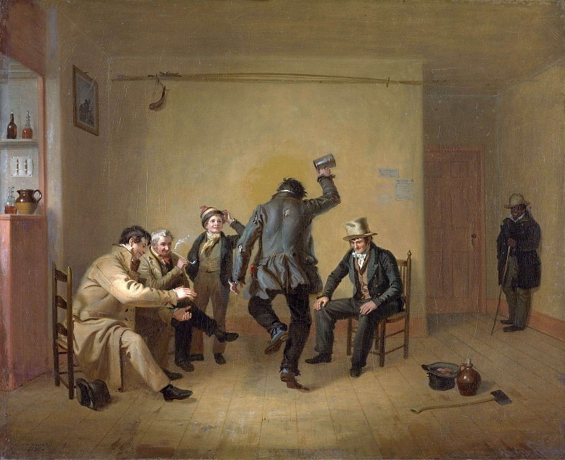 Bar-room Scene. William Sidney Mount