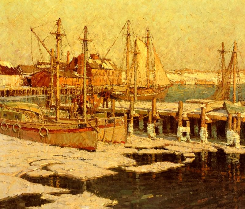 Gloucester Harbor. Frederick John Mulhaupt
