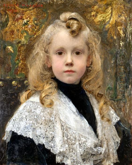 Maxence Edgar Portrait d-Enfant. Эдгар Максэнс