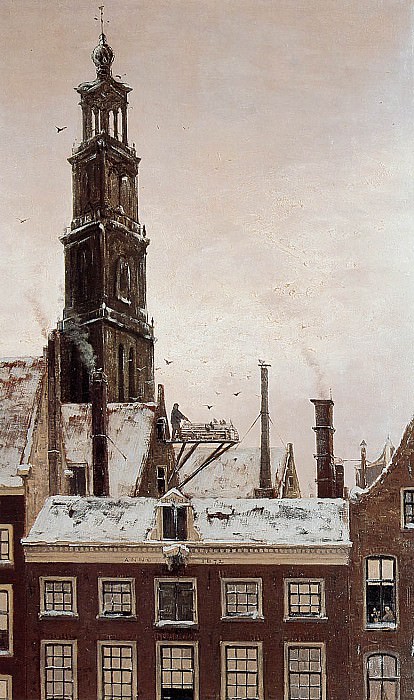 Wester Toren In Amsterdam. Hendrik Willem Mesdag