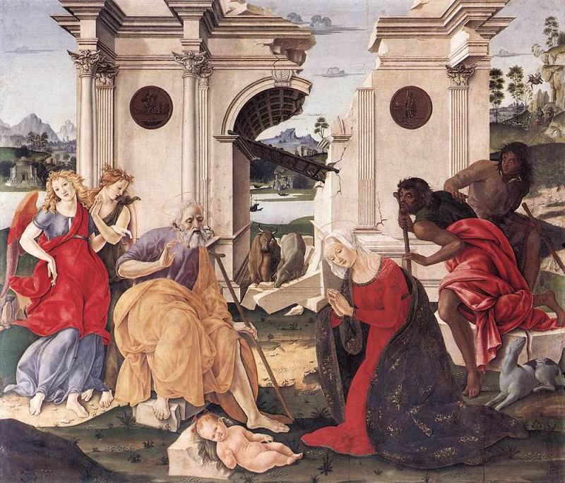 Nativity 1490. Francesco di Giorgio Martini