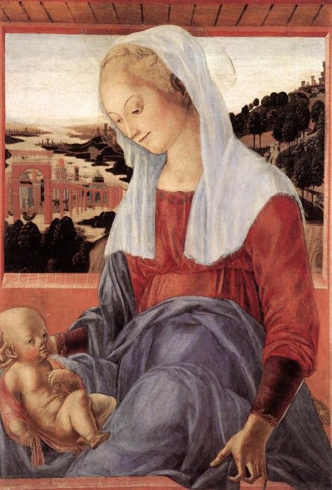 Мадонна с Младенцем. Франческо ди Джорджо Мартини