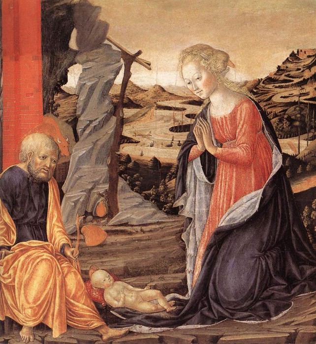 Nativity 1470. Francesco di Giorgio Martini
