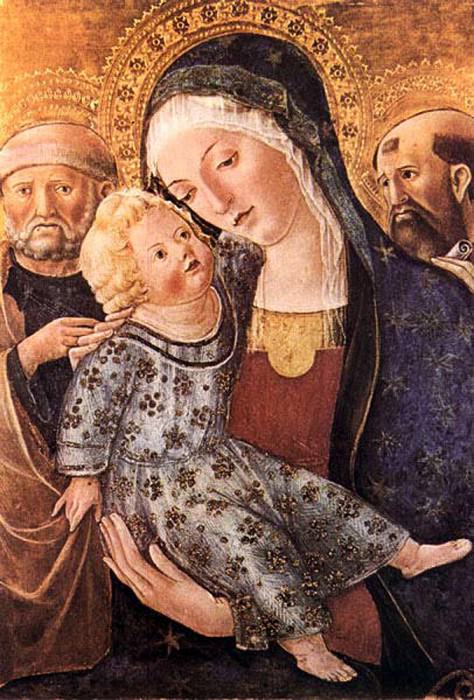 Madonna With Child And Two Saints. Francesco di Giorgio Martini