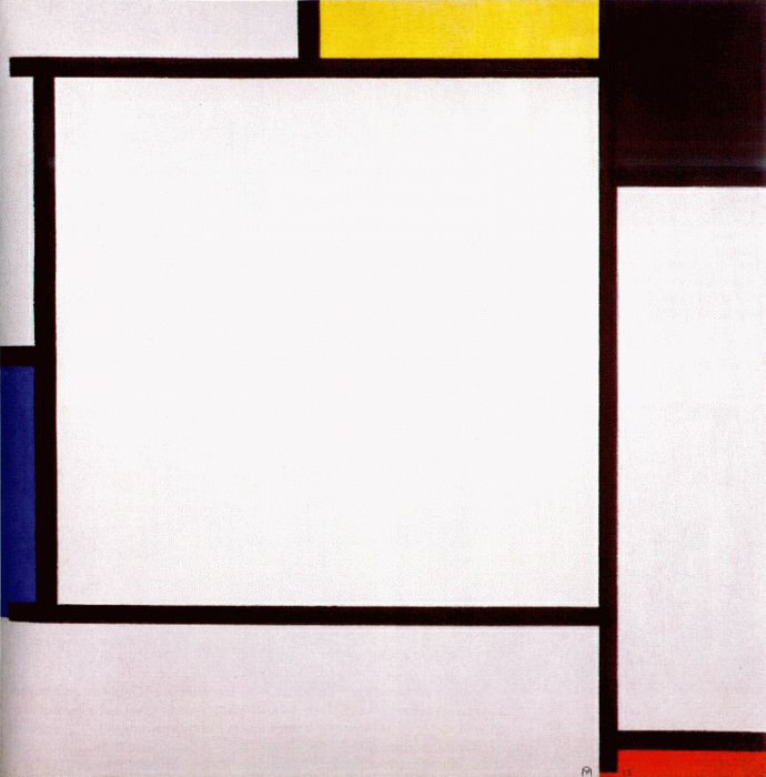 composition 2 1922. Piet Mondrian