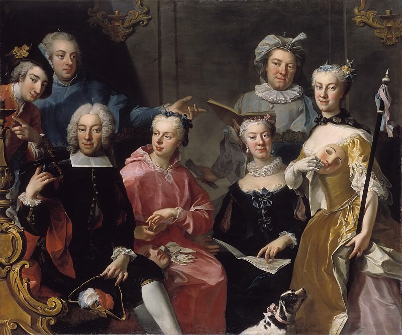 Семейный портрет. Мартин ван Мейтенс II