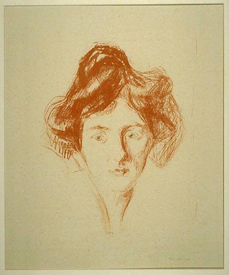 Berlin girl,1906, SF Museum of fine arts. Edvard Munch