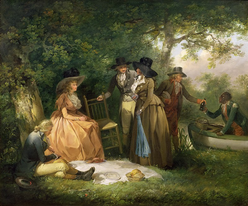 The Angler’s Repast. George Morland