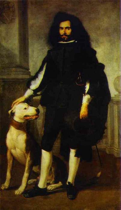 Portrait of Andres de Andrade-i-la Col. Bartolome Esteban Murillo