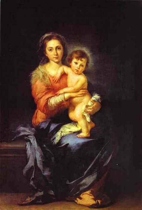 Madonna and Child. Bartolome Esteban Murillo