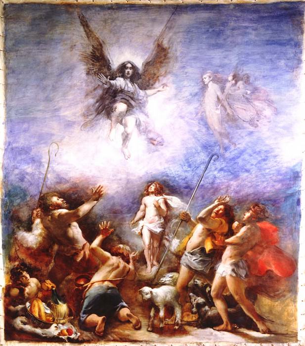 GLORIA IN EXCELSIS DEO oil on canvas 11ft 10in by 10ft 5in. Frank Mason