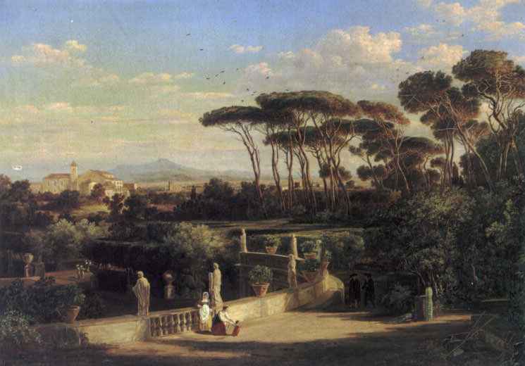 A View of Rome. Фридрих Майер