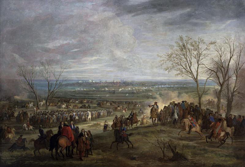 The Siege of Valenciennes. Adam Frans Van der Meulen