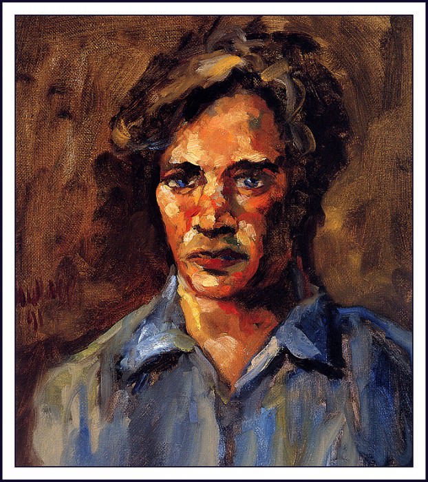 Автопортрет, 1991. Джон Кугар Мелленкамп