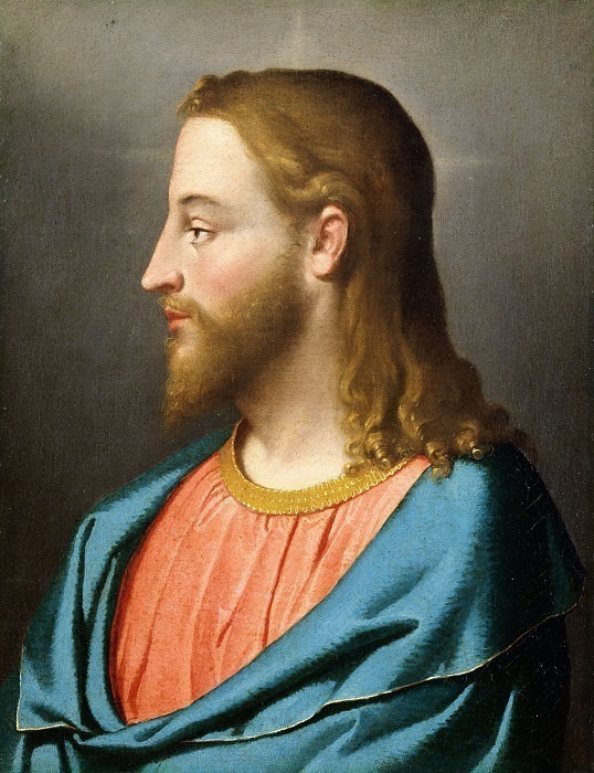 Face of Christ. Giovanni Battista Moroni (school of)