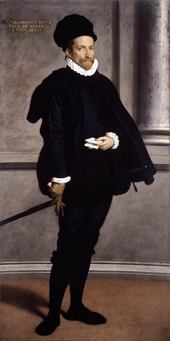 Portrait of Bernardo Spini. Giovanni Battista Moroni