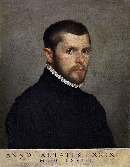 Portrait of a twenty-nine year old gentleman. Giovanni Battista Moroni