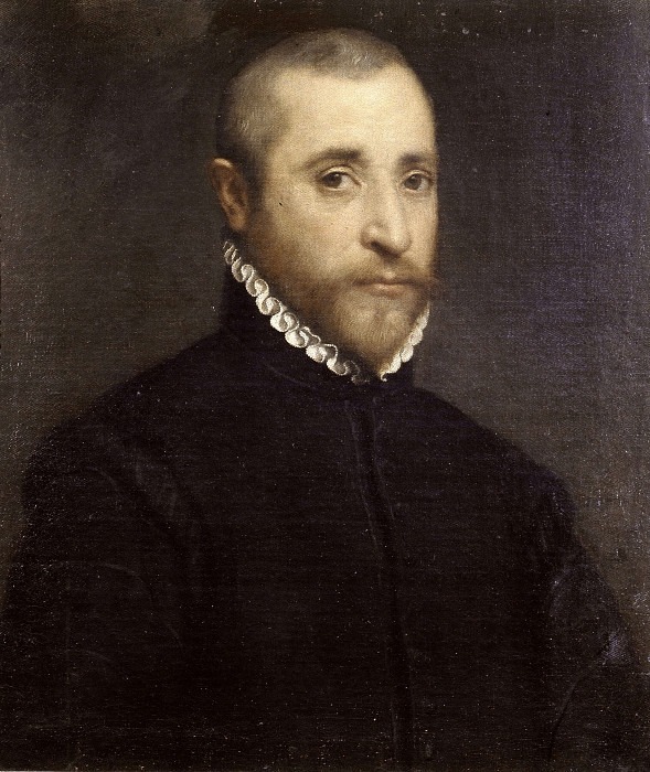 Portrait of man with beard. Giovanni Battista Moroni