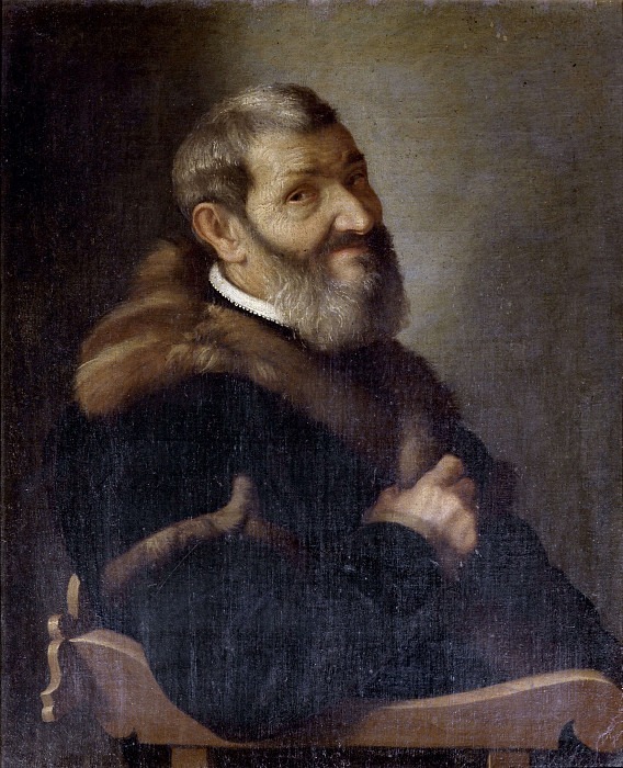 Portrait of an old man. Giovanni Battista Moroni
