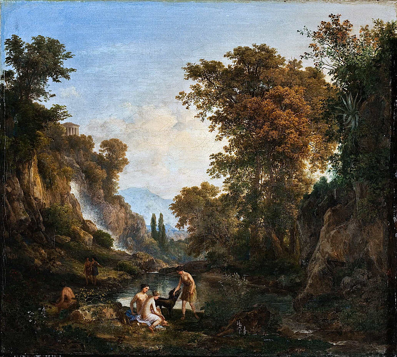 Landscape With Nymphs. Károly Markó