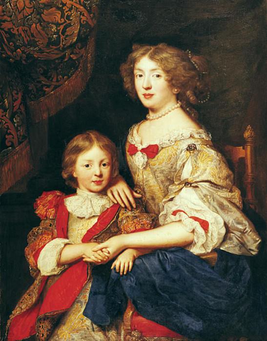 A Woman and her Son. Pierre Mignard