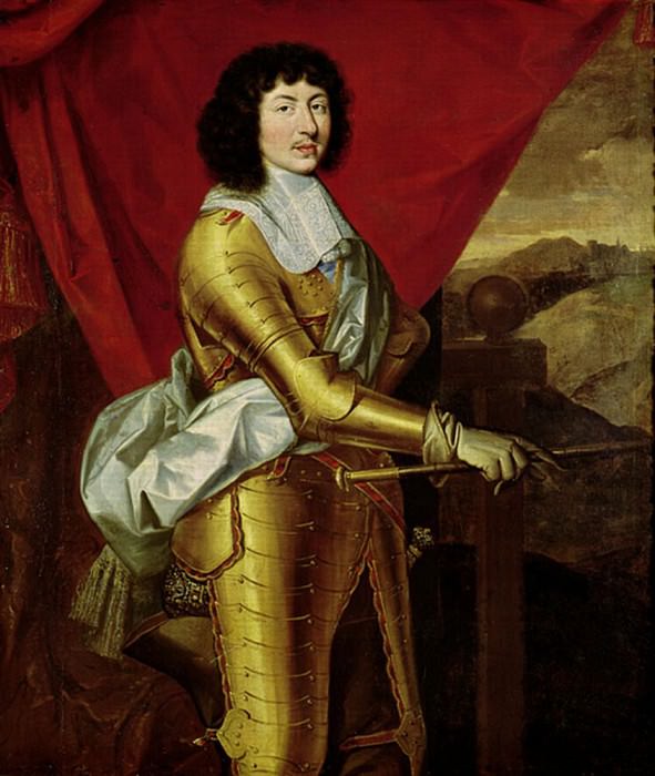 Portrait Of Louis Xiv 1638-1715 Oil On Canvas T-Shirt by French School -  Fine Art America