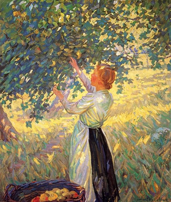 McNicoll, Helen Galloway - The Apple Gatherer (end. Helen Galloway Mcnicoll