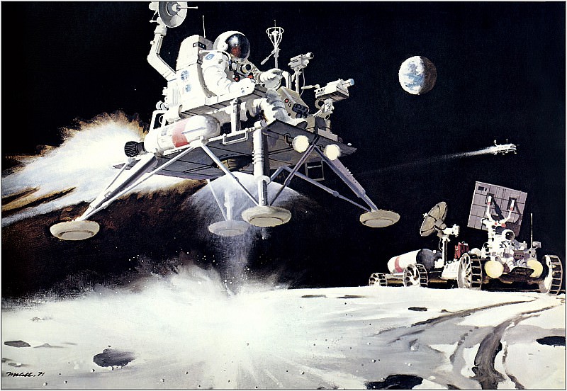 Lunar Vehicles. Robert Mccall