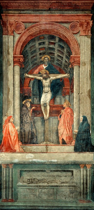 The Holy Trinity, Tommaso Masaccio