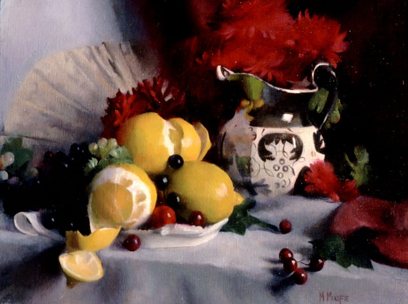 Натюрморт с лимонами. Мария Минифи