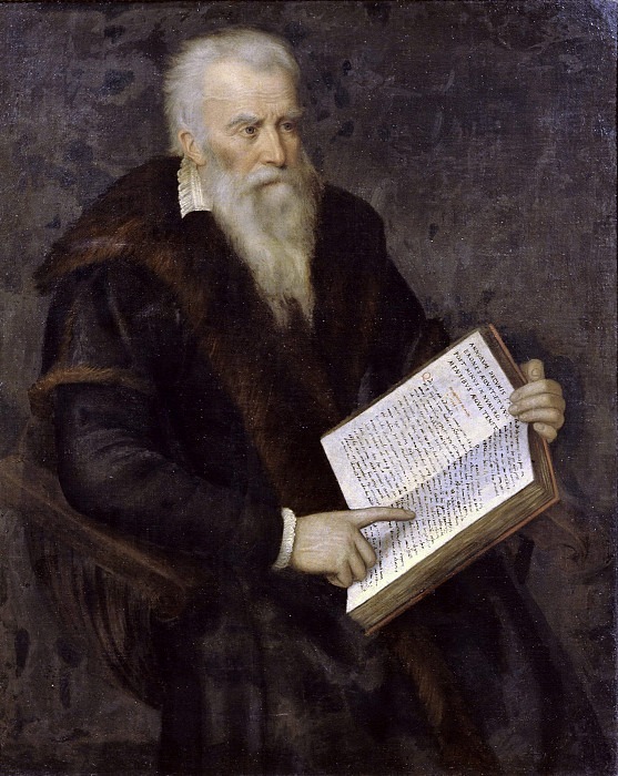 Portrait of man. Leonardo da Murano (Leonardo Corona)