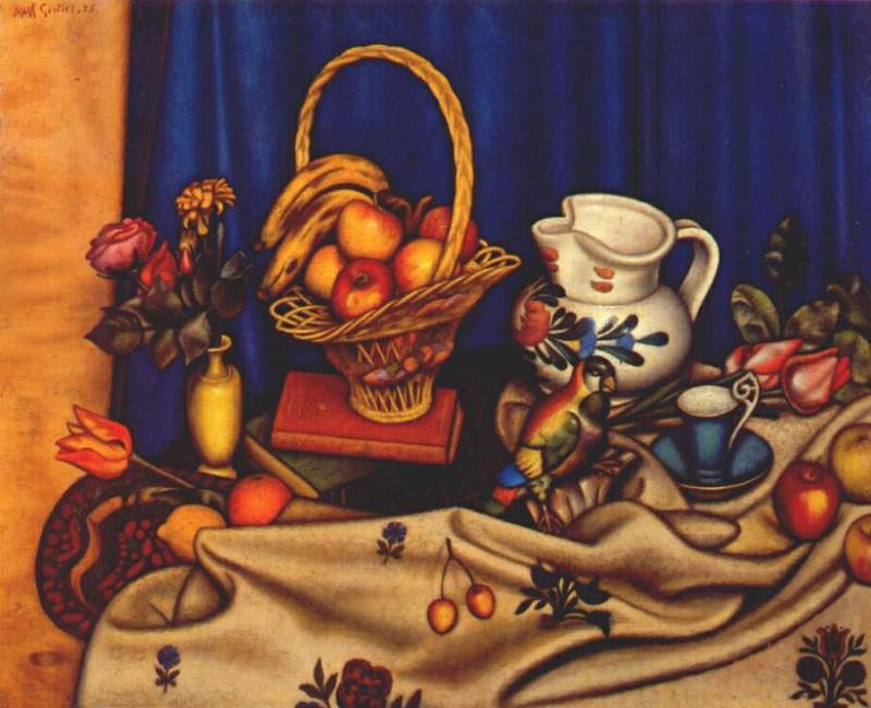 Корзина с фруктами, 1925. Марк Гертлер