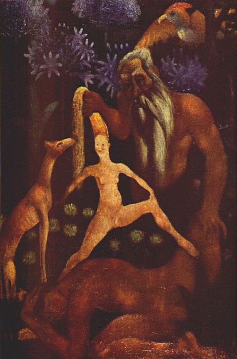 Сотворение Евы, 1914. Марк Гертлер