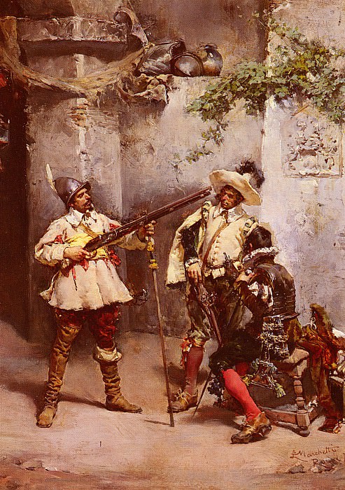 Marchetti Ludovico The Musketeers. Луи Маркетти