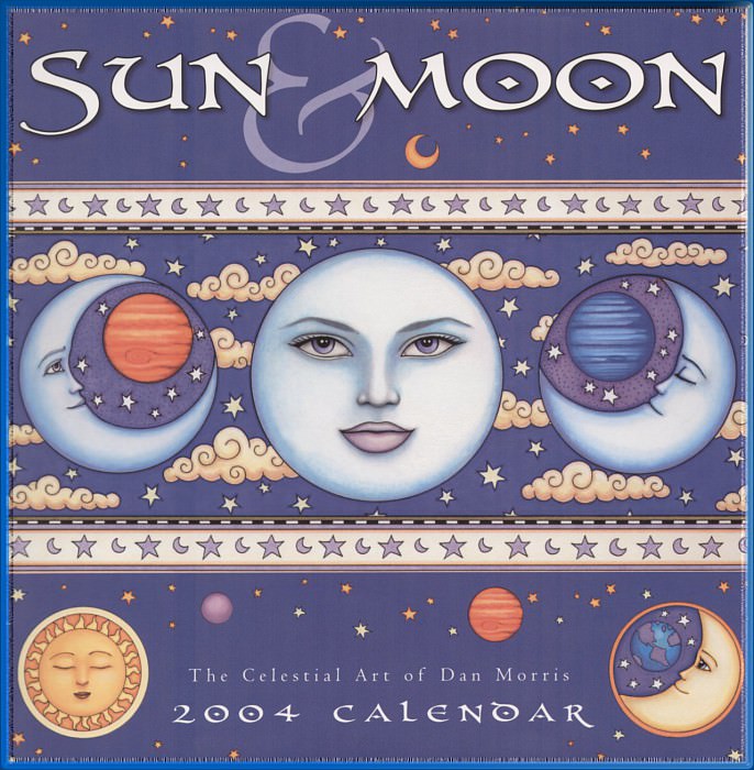 Небесный календарь Дэна Морриса - Обложка календаря. Дэн Моррис