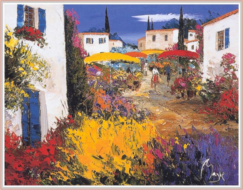 MagreLouis Fleurs de Provence-We. Магре Луи