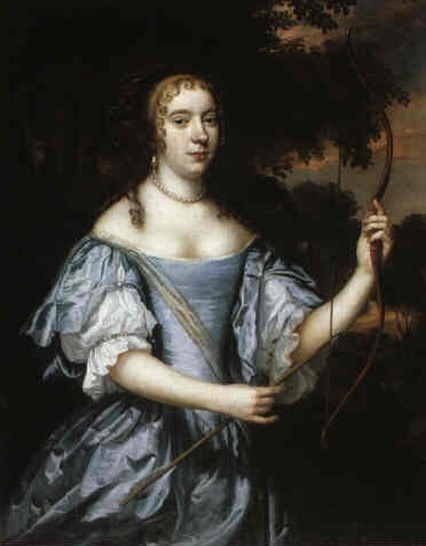 Portrait of a Young Lady as Diana. Jan (Mytens) Mijtens