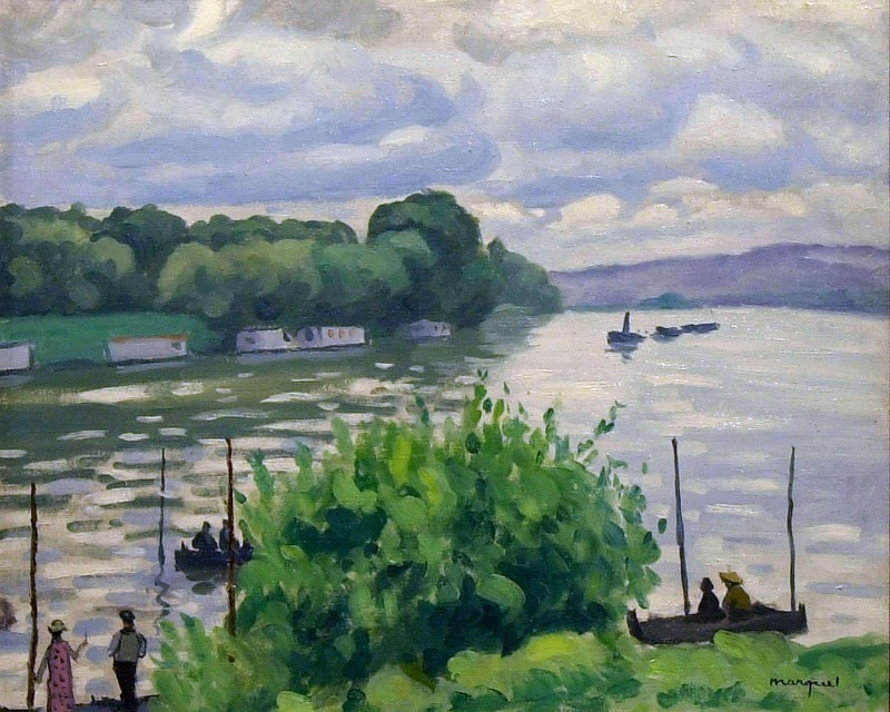 The Seine at Triel. Pierre-Albert Marquet