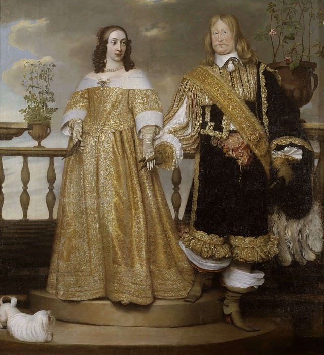 Magnus Gabriel De la Gardie (1622-1686), Maria Eufrosyne av Pfalz-Zweibrücken (1625-1687). Henrik Münnichhofen
