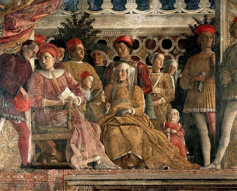 The Court of Mantua. Andrea Mantegna