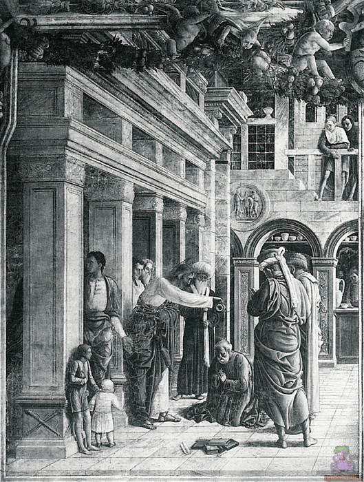 Сцены из жизни Св. Иакова (1448). Андреа Мантенья