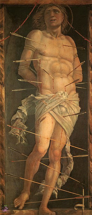 St.Sebastian (1506). Andrea Mantegna