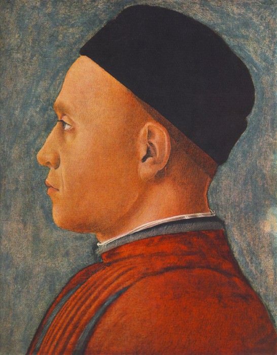 Ritratto di uomo 1460. Andrea Mantegna