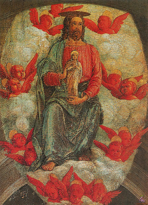 Христос с душой Мадонны (1460). Андреа Мантенья