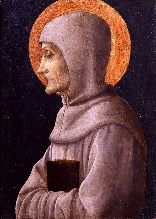 San Bernardino of Siena. Andrea Mantegna