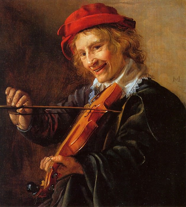 Violin player. Jan Miense Molenaer