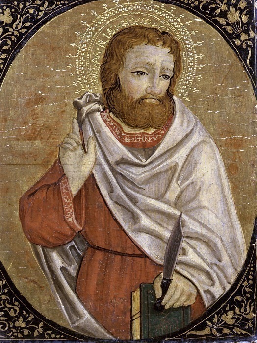 Святой Варфоломей Апостол (Полиптих Ромакла). Антонио Маринони (+Мастерская)