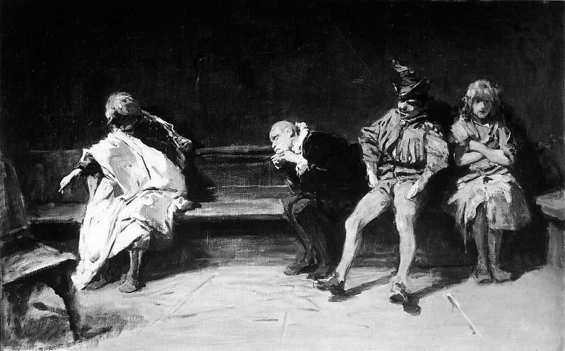 King Lear. Domenico Morelli