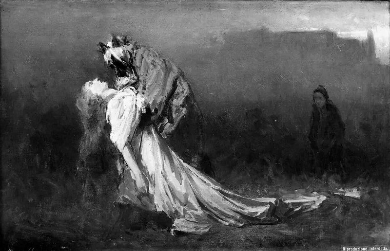 King Lear. Domenico Morelli